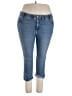 Lee Solid Blue Jeans Size 20W M - photo 1