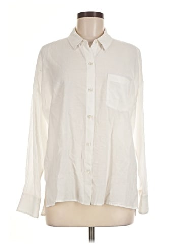 Theory Long Sleeve Button-Down Shirt (view 1)