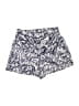 BCBGMAXAZRIA Print Blue Shorts Size MedEstimated - photo 1
