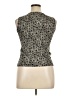 DKNY 100% Polyester Gray Sleeveless Blouse Size 1X - photo 2
