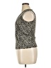 DKNY 100% Polyester Gray Sleeveless Blouse Size 1X - photo 5