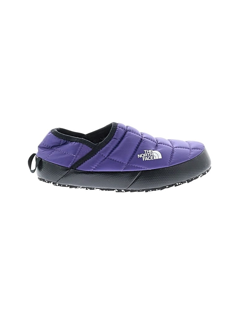 Pre-owned The North Face Flats In Purple