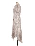 Astr 100% Polyester Floral Ivory Cocktail Dress Size L - photo 5
