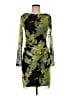 DKNY Graphic Green Cocktail Dress Size 8 (petite) - photo 1