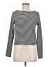 AMO Stripes Black Long Sleeve Top Size M - photo 1