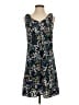 CAbi 100% Polyester Floral Blue Casual Dress Size XS - photo 1