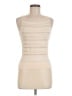 Cache Ivory Sleeveless Silk Top Size M - photo 1