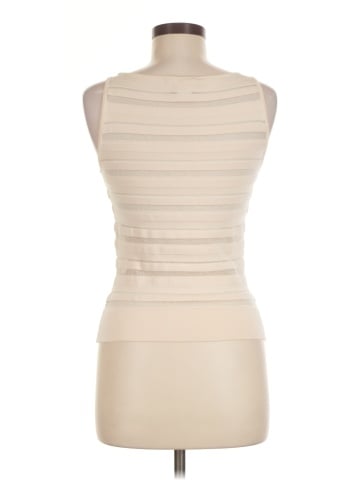 Cache Sleeveless Silk Top (view 2)