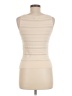 Cache Ivory Sleeveless Silk Top Size M - photo 2