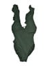 Robin Piccone Solid Green One Piece Swimsuit Size 4 - photo 1