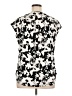 Elle Black Short Sleeve Blouse Size XL - photo 2
