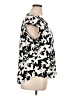 Elle Black Short Sleeve Blouse Size XL - photo 4