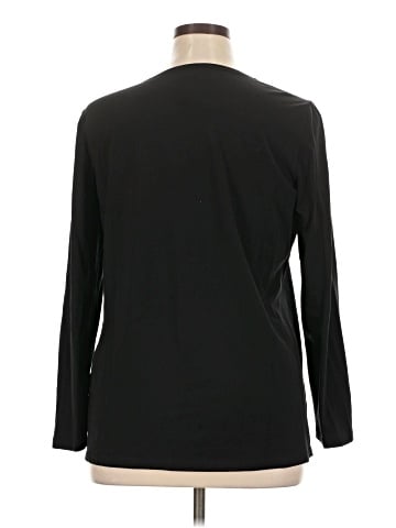 Lafayette 148 New York Long Sleeve Top (view 2)