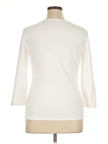 Lafayette 148 New York 3/4 Sleeve Top (view 2)