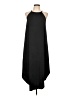 Double Zero Solid Black Casual Dress Size L - photo 1