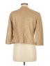 Black Label by Chico's 100% Cotton Metallic Gold Jacket Size Med (1) - photo 2