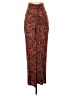 A.L.C. Paisley Brown Burgundy Casual Skirt Size XS - photo 1