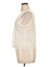 St. John Ivory Sleeveless Top Size XL - photo 5