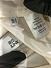 Iris & Ink 100% Silk Ivory Long Sleeve Silk Top Size 4 - photo 7
