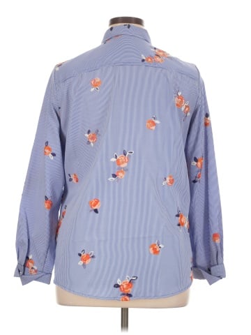 Foxcroft Long Sleeve Blouse (view 2)