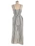 Shoreline Stripes Gray Black Jumpsuit Size M - photo 2