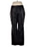 H&M 100% Leather Black Leather Pants Size 14 - photo 1