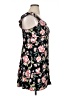 No Boundaries 100% Polyester Floral Black Casual Dress Size XL - photo 4