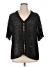 Sag Harbor 100% Polyester Black Cardigan Size 1X - photo 1