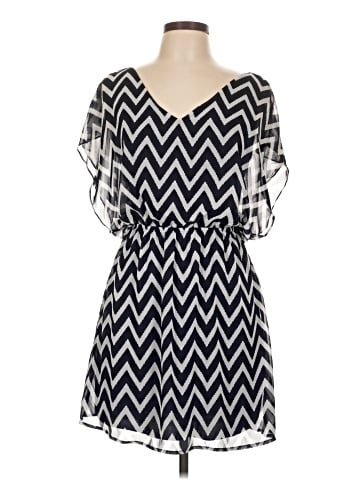 Buttons Casual Dress (view 1)
