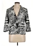 Kim Rogers Print Gray Blazer Size M - photo 1