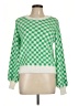 Mittoshop Checkered-gingham Green Pullover Sweater Size M - photo 1