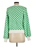Mittoshop Checkered-gingham Green Pullover Sweater Size M - photo 2