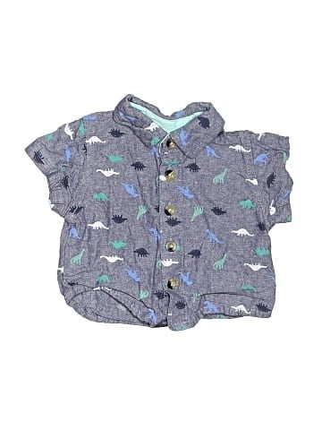 Little Beginnings Short Sleeve Button-Down Shirt (view 1)
