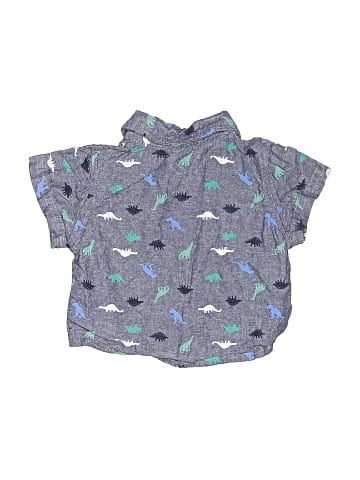 Little Beginnings Short Sleeve Button-Down Shirt (view 2)