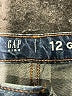 Gap Kids Solid Blue Jeans Size 12 - photo 3
