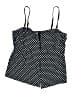Croft & Barrow 100% Polyester Polka Dots Black Swimsuit Top Size 18 - photo 1