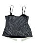 Croft & Barrow 100% Polyester Polka Dots Black Swimsuit Top Size 18 - photo 2