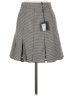 Milano Houndstooth Gray Formal Skirt Size EU 38 / US 8 - photo 2