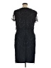 PAPELL Studio 100% Polyester Blue Black Cocktail Dress Size 16 - photo 2