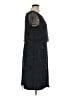 PAPELL Studio 100% Polyester Blue Black Cocktail Dress Size 16 - photo 4