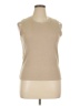 Versona Tan Sleeveless T-Shirt Size XL - photo 1