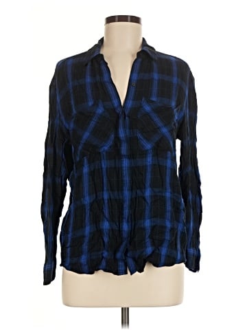 Express Long Sleeve Button-Down Shirt (view 1)