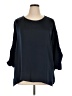Venus Black 3/4 Sleeve Blouse Size 1X - photo 1