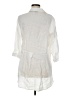 Lisa Bayne White 3/4 Sleeve Button-Down Shirt Size M - photo 2