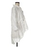 Lisa Bayne White 3/4 Sleeve Button-Down Shirt Size M - photo 4