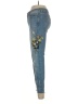 Zara Basic 100% Cotton Stars Blue Jeans Size 2 - photo 5