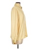 Jos. A. Bank 100% Polyester Houndstooth Yellow Long Sleeve Blouse Size 12 - photo 4