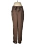 Sigrid Olsen 100% Polyester Solid Brown Casual Pants Size 8 - photo 1