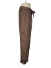 Sigrid Olsen 100% Polyester Solid Brown Casual Pants Size 8 - photo 4
