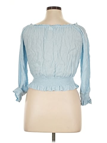 Planet Gold 3/4 Sleeve Blouse (view 2)